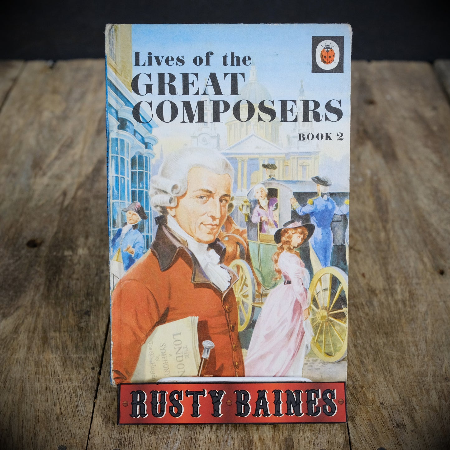 Vintage Ladybird Book, Live of the Great Composers 2, Matt 2'6 Issue Hardcover