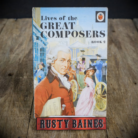 Vintage Ladybird Book, Live of the Great Composers 2, Matt 2'6 Issue Hardcover