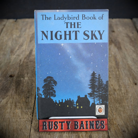 Vintage Ladybird Book, The Night Sky, Matt 2'6 Issue Hardcover, Astronomy