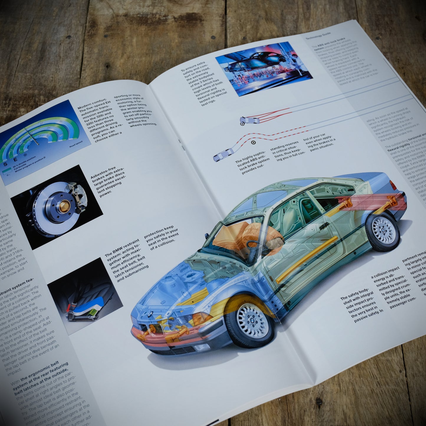 Car Sales Brochure The BMW 3 Series Coupe 1995, 316 318 320 328