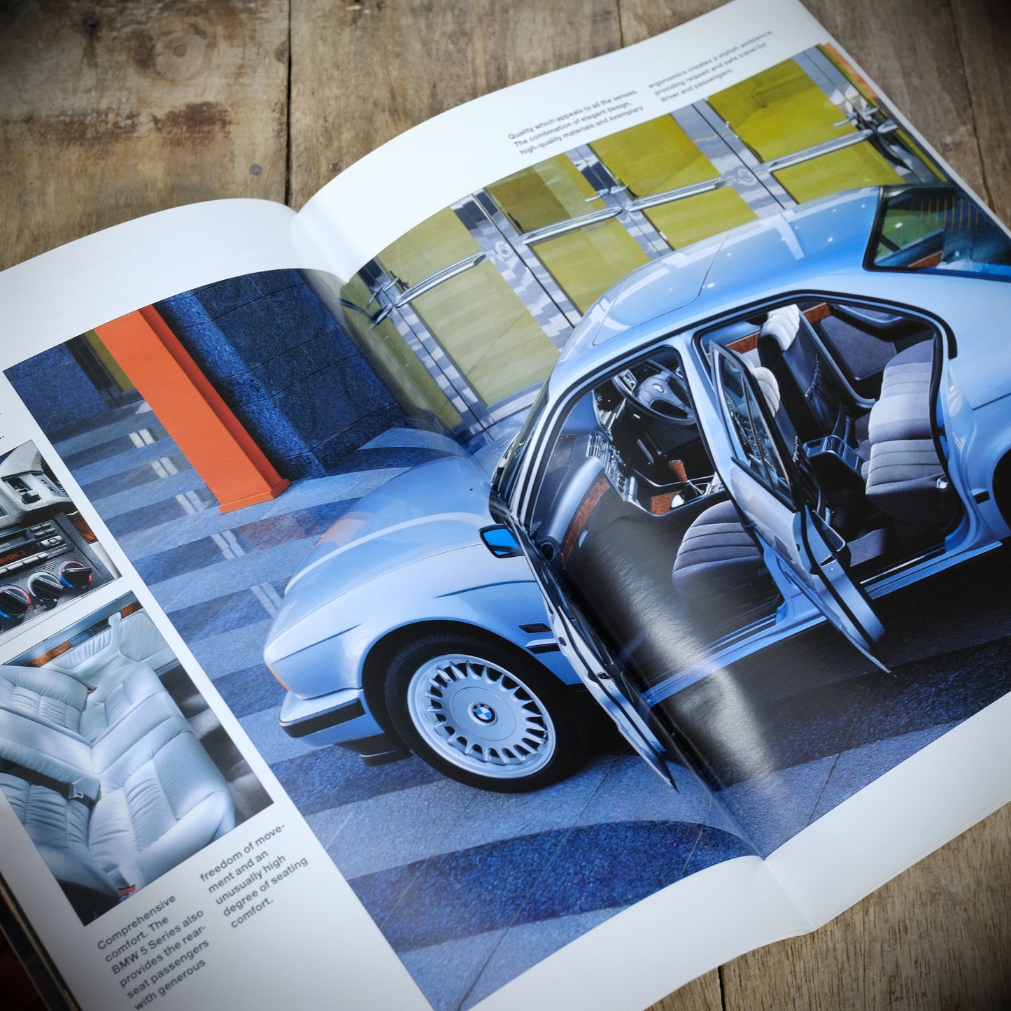 Car Sales Brochure The BMW 5 Series 1995, 518 520 525td 525i 530i 540i