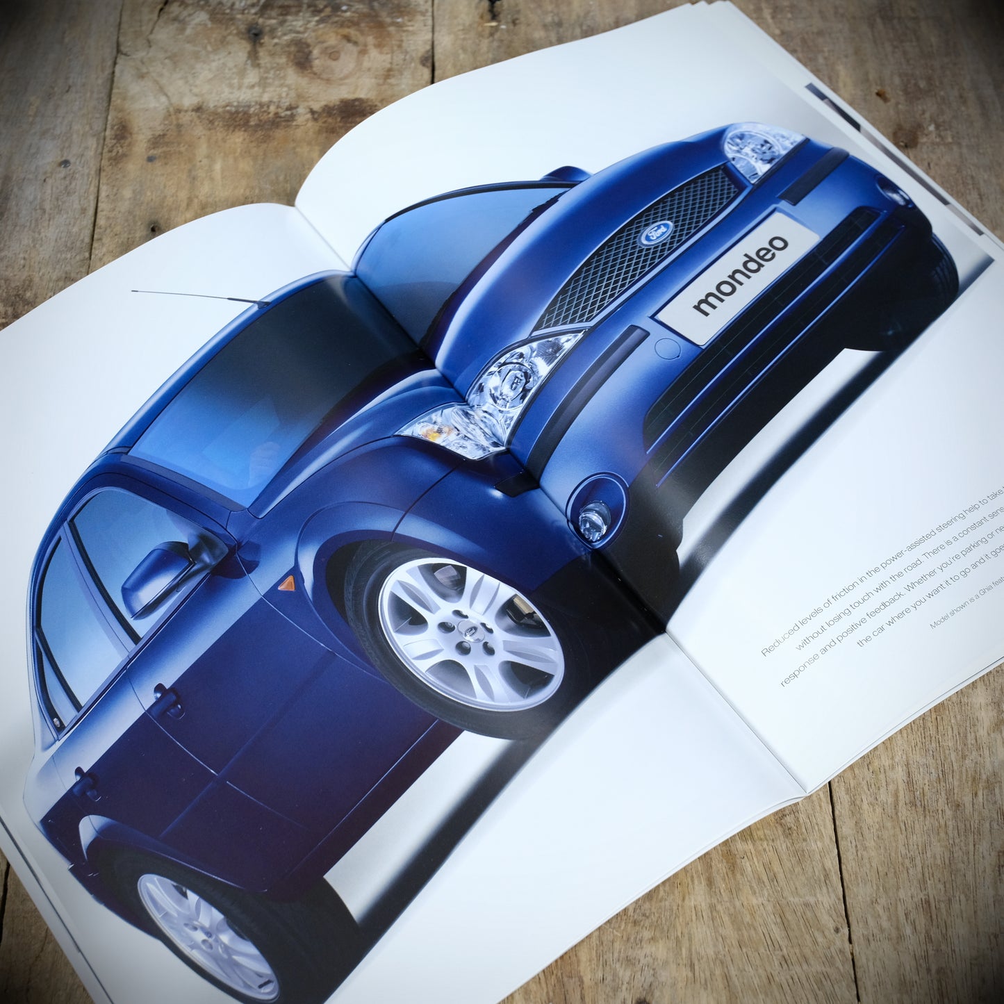 Car Sales Brochure Ford Mondeo 2001, Saloon Hatch Estate, LX Zetec Ghia Etc.