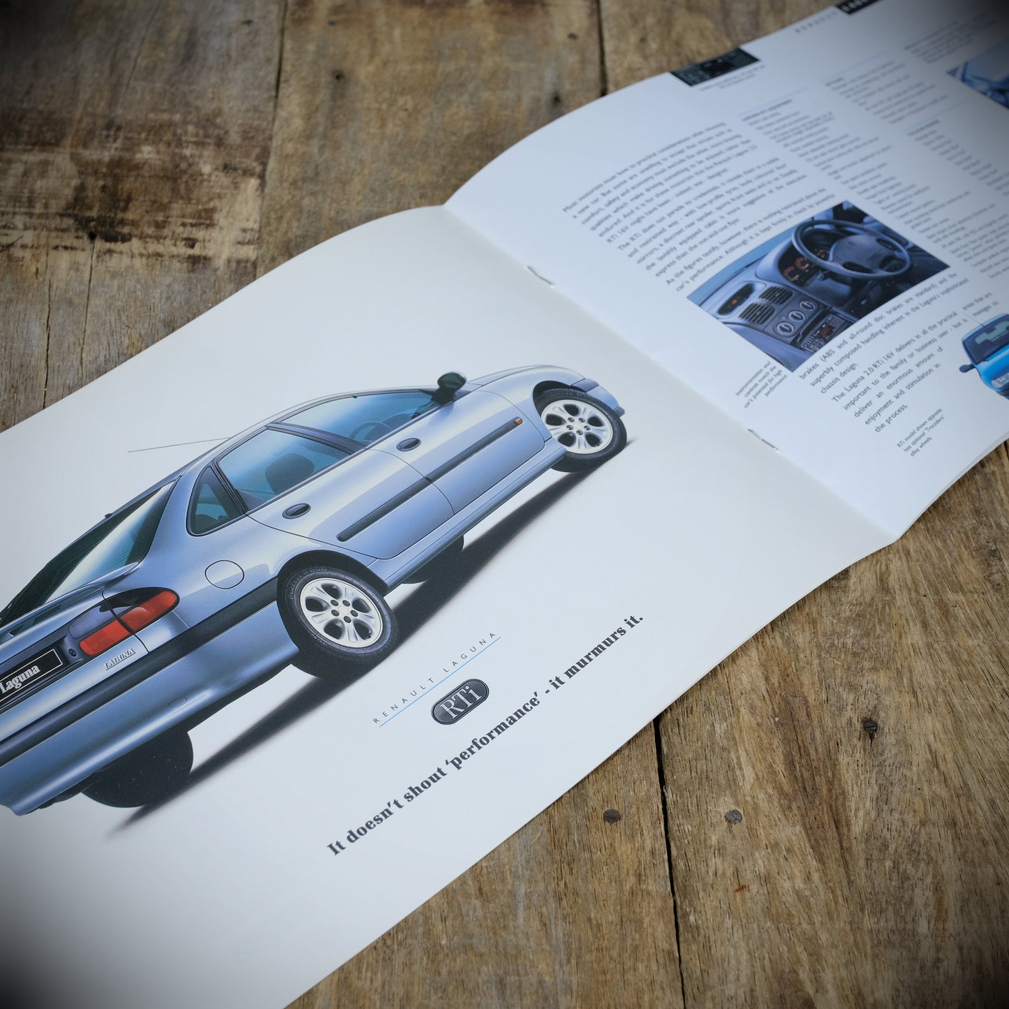 Car Sales Brochure Renault Laguna 1996 Saloon & Hatchback