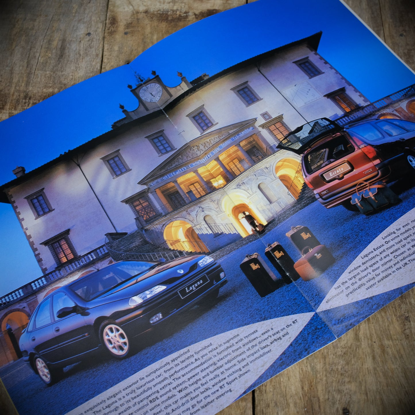 Car Sales Brochure Renault (Take Off) June 1996, Clio Megane Laguna Espace