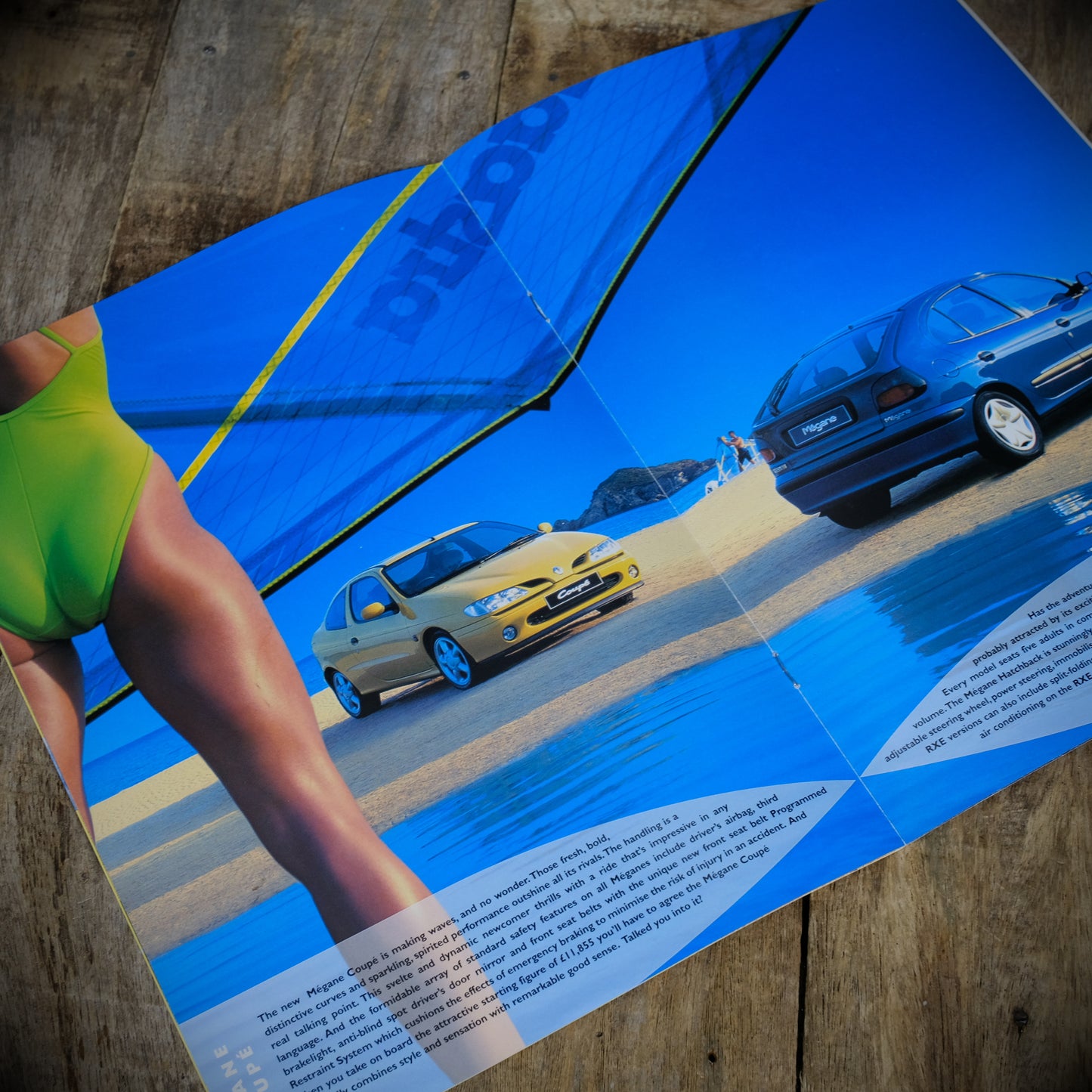Car Sales Brochure Renault (Take Off) June 1996, Clio Megane Laguna Espace