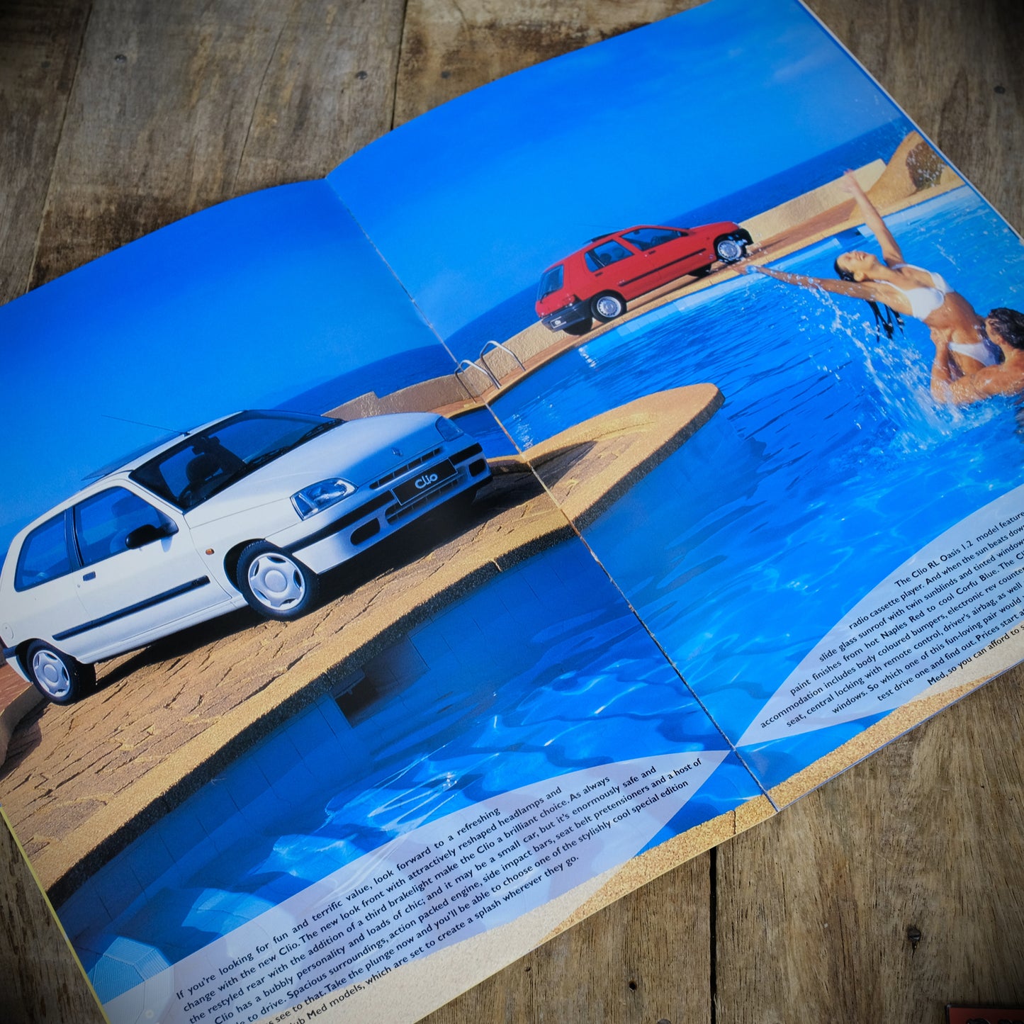 Car Sales Brochure Renault (Take Off) June 1996, Clio Megane Laguna Espace