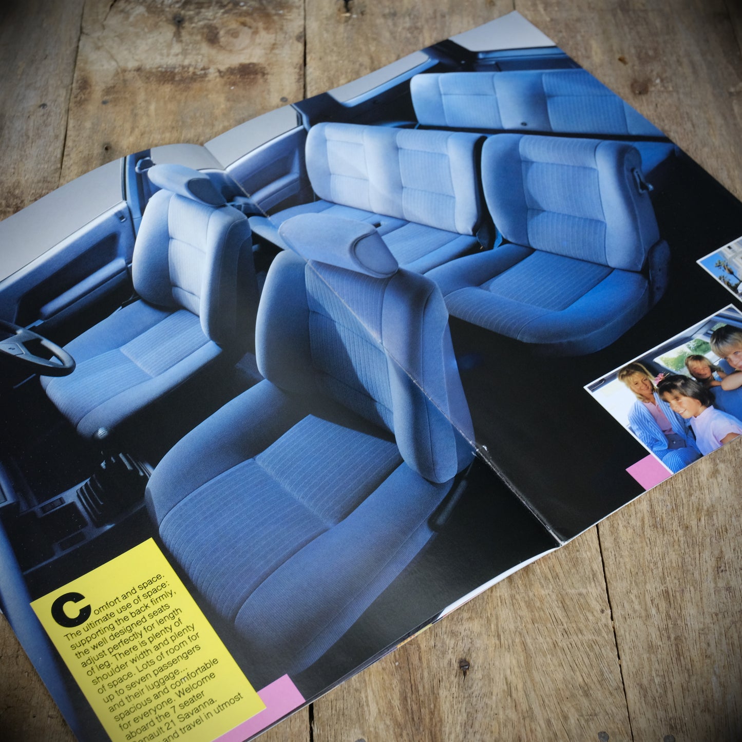 Car Sales Brochure Renault 21 Savanna, 1986