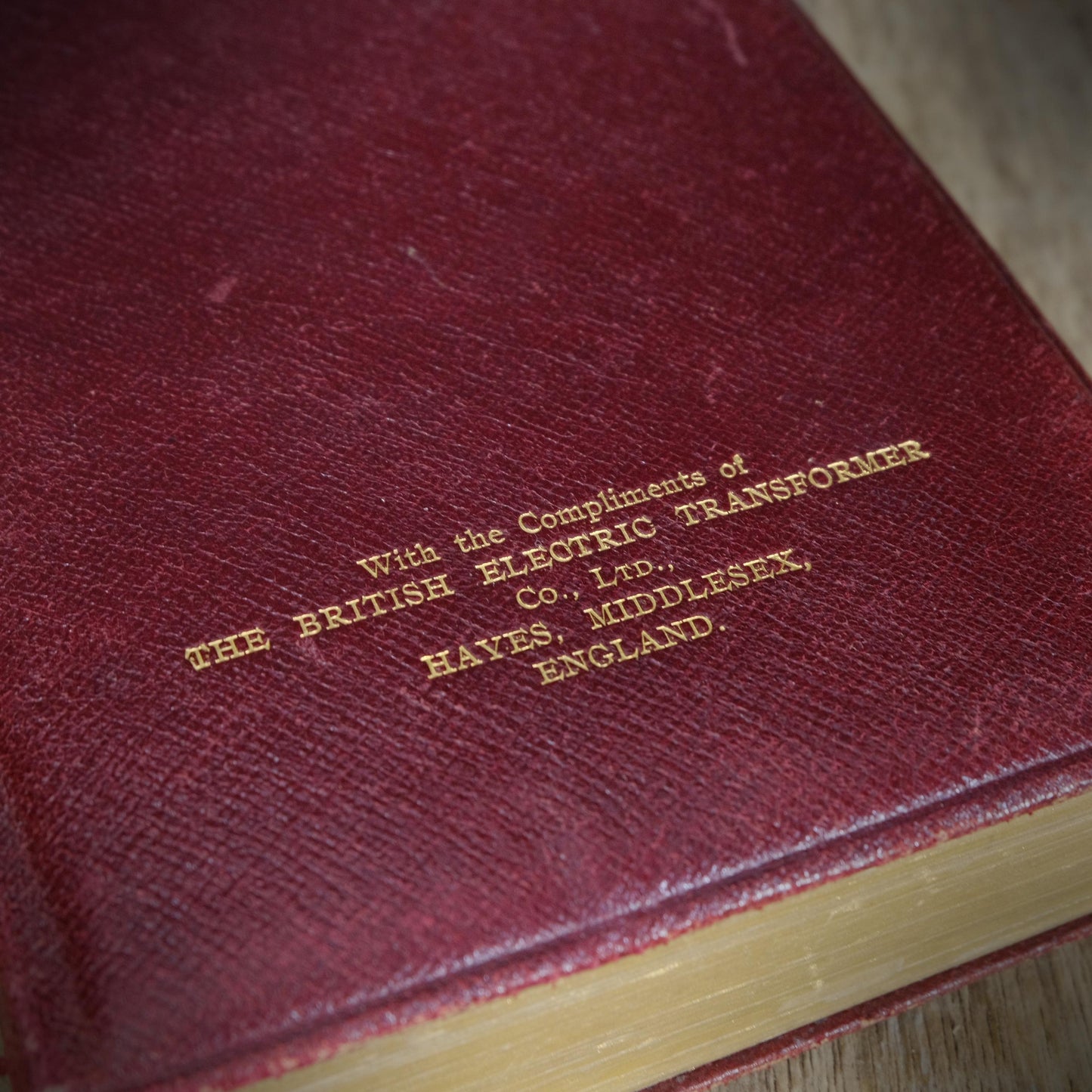 Whitaker's Almanac 1923, Luxury Leather Edition, British Electric Transformer Co