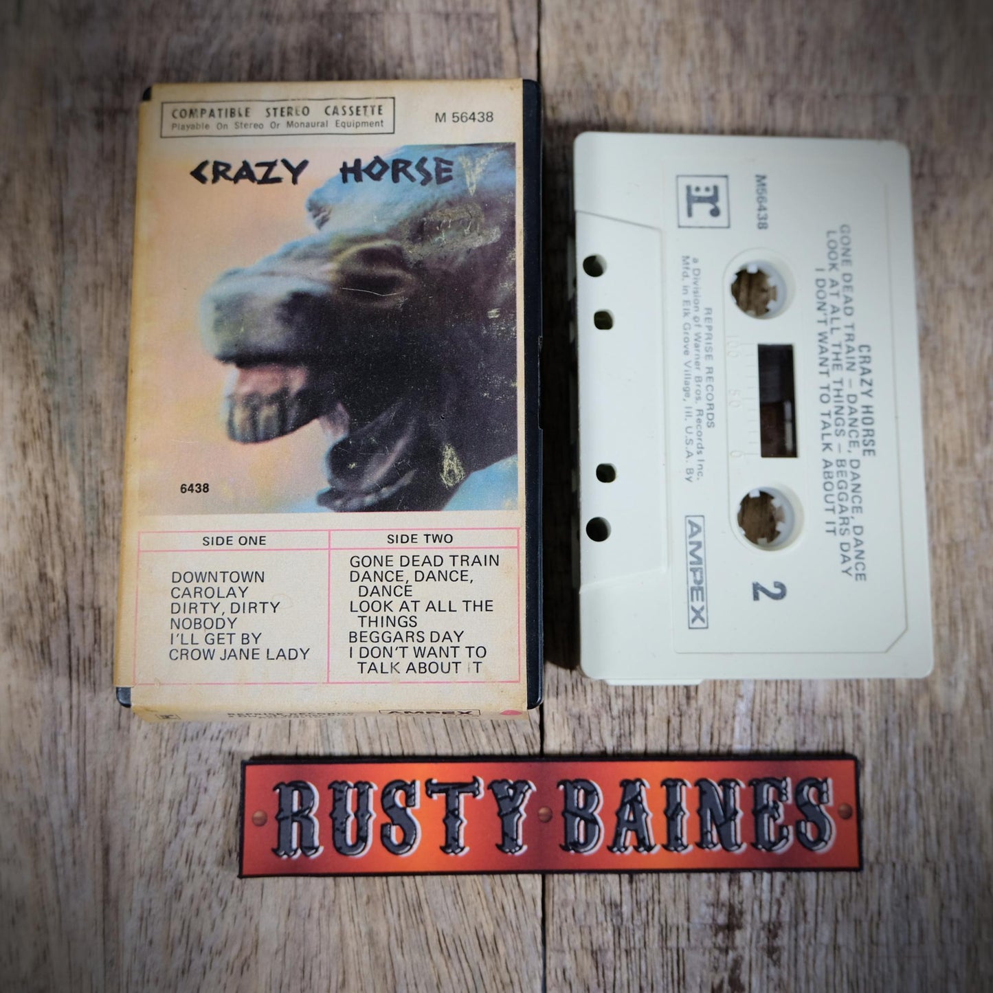 Cassette Tape, Crazy Horse (self titled)