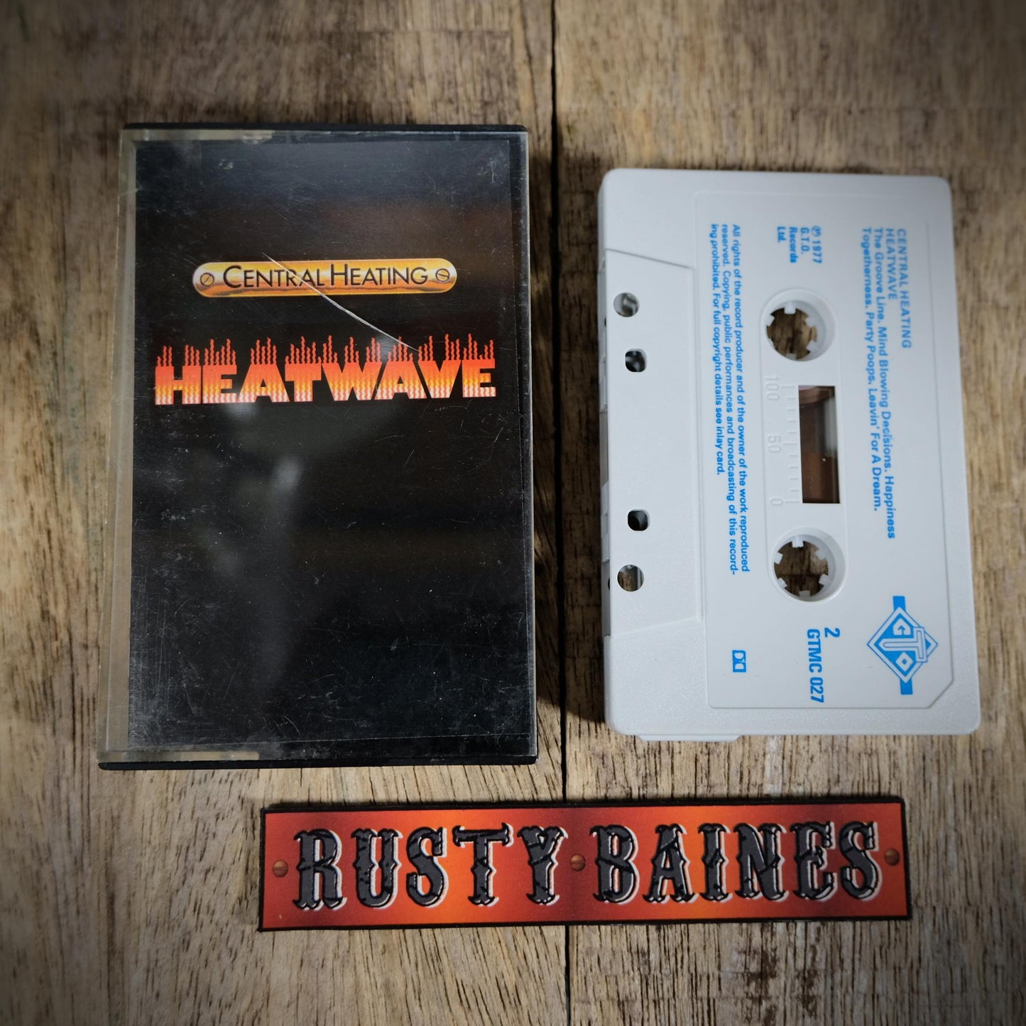 Cassette Tape, Heatwave, Central Heating