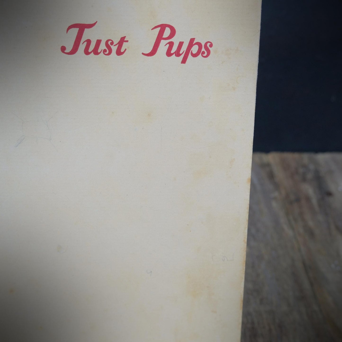 Just Pups, K. F. Barker, Country Life Hardcover 1937, Animal, Dog Art