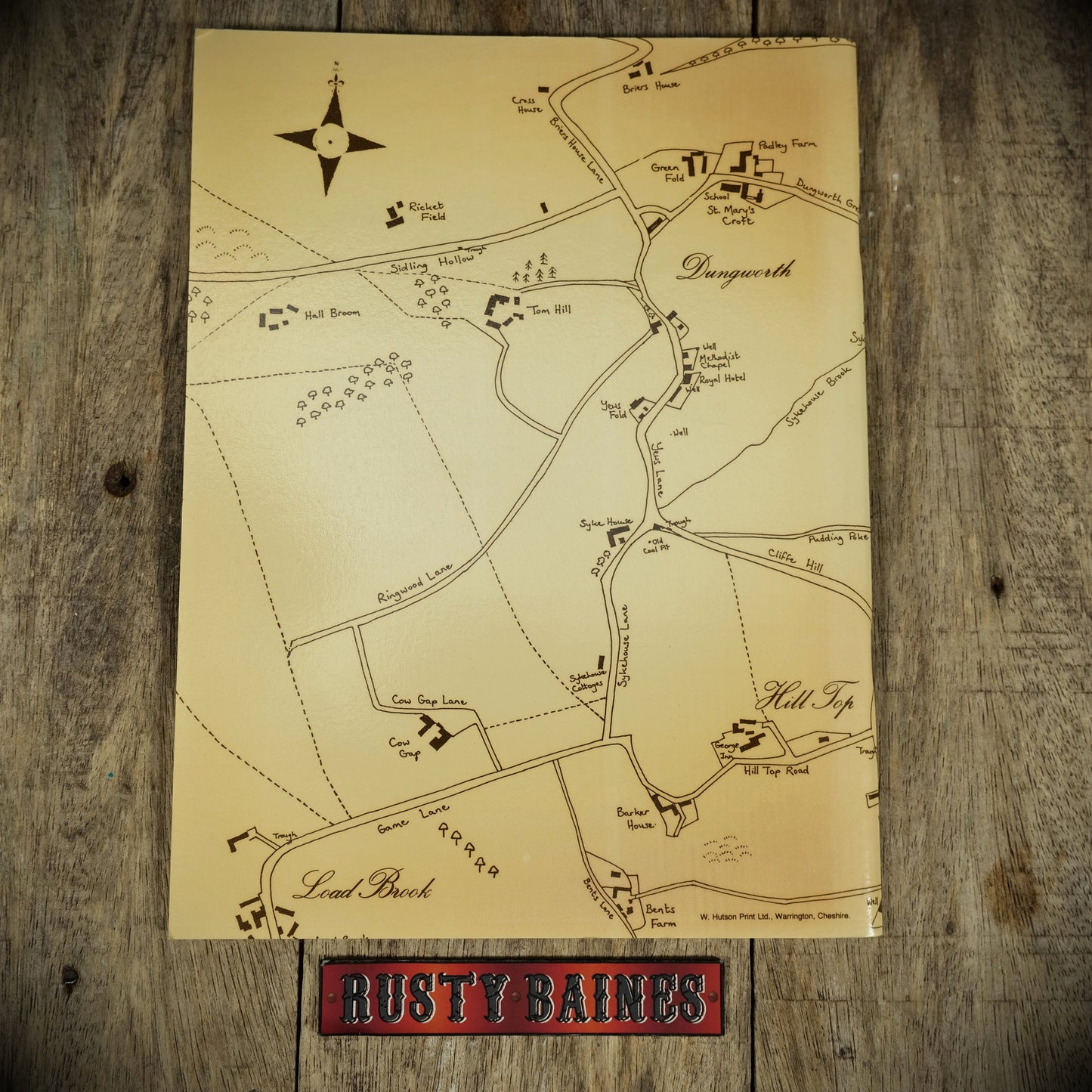 A Walk into History, Dungworth, Storrs & District Sheffield, Booklet