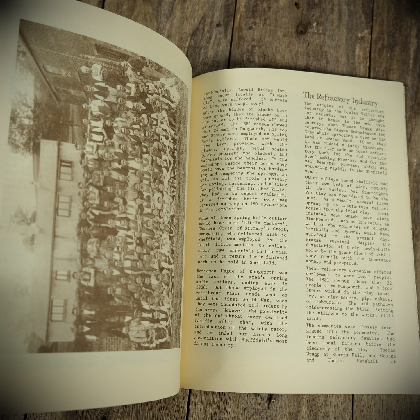 A Walk into History, Dungworth, Storrs & District Sheffield, Booklet