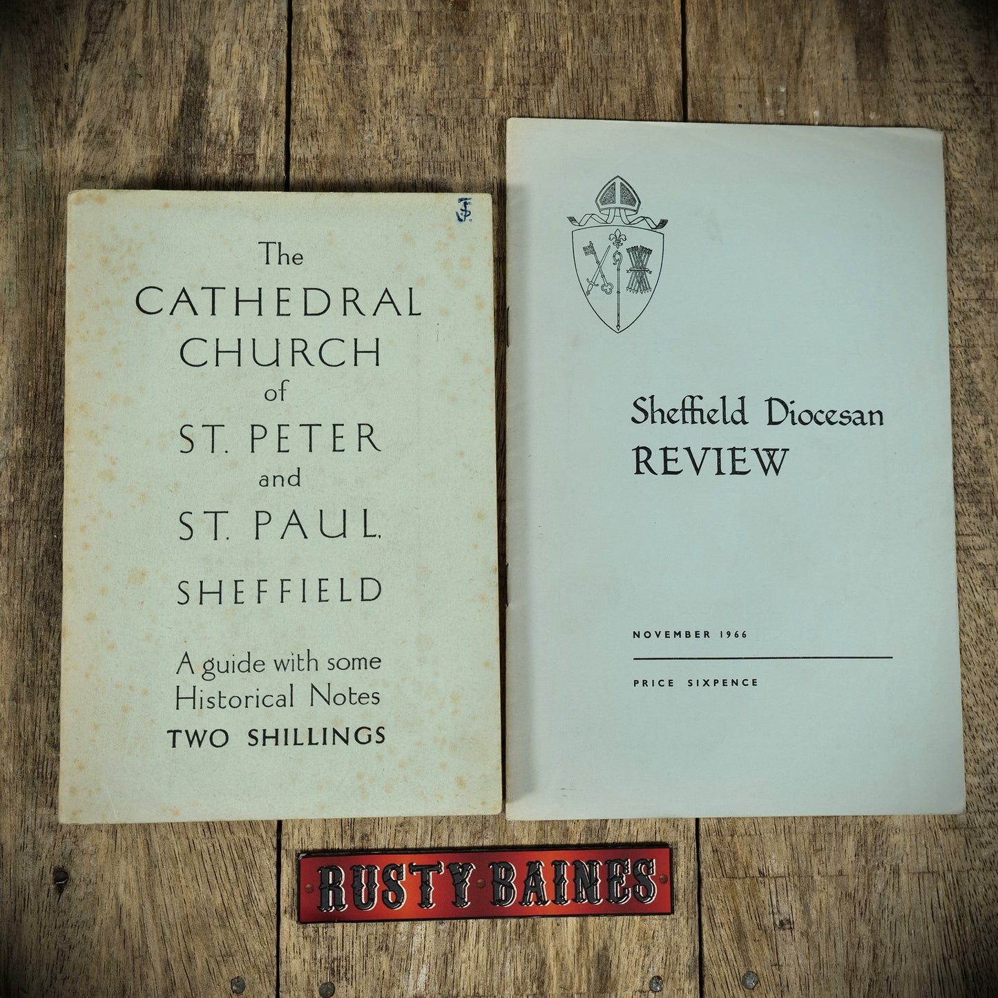 The Church of St Peter and St Paul Sheffield 1947 & Diocesan Review Nov 1966, Booklets