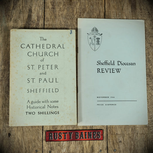 The Church of St Peter and St Paul Sheffield 1947 & Diocesan Review Nov 1966, Booklets
