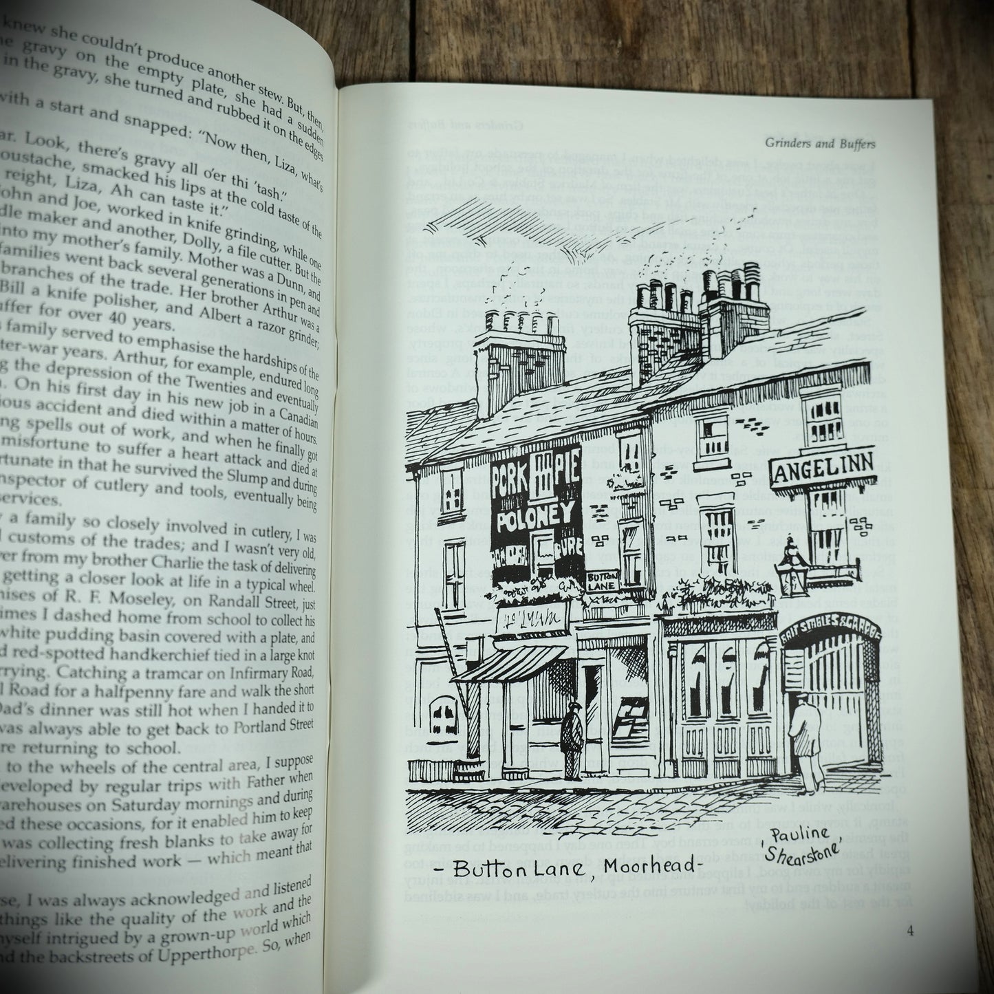 Grinders & Buffers, Sheffield Cutlery Industry, Herbert Housley, Booklet