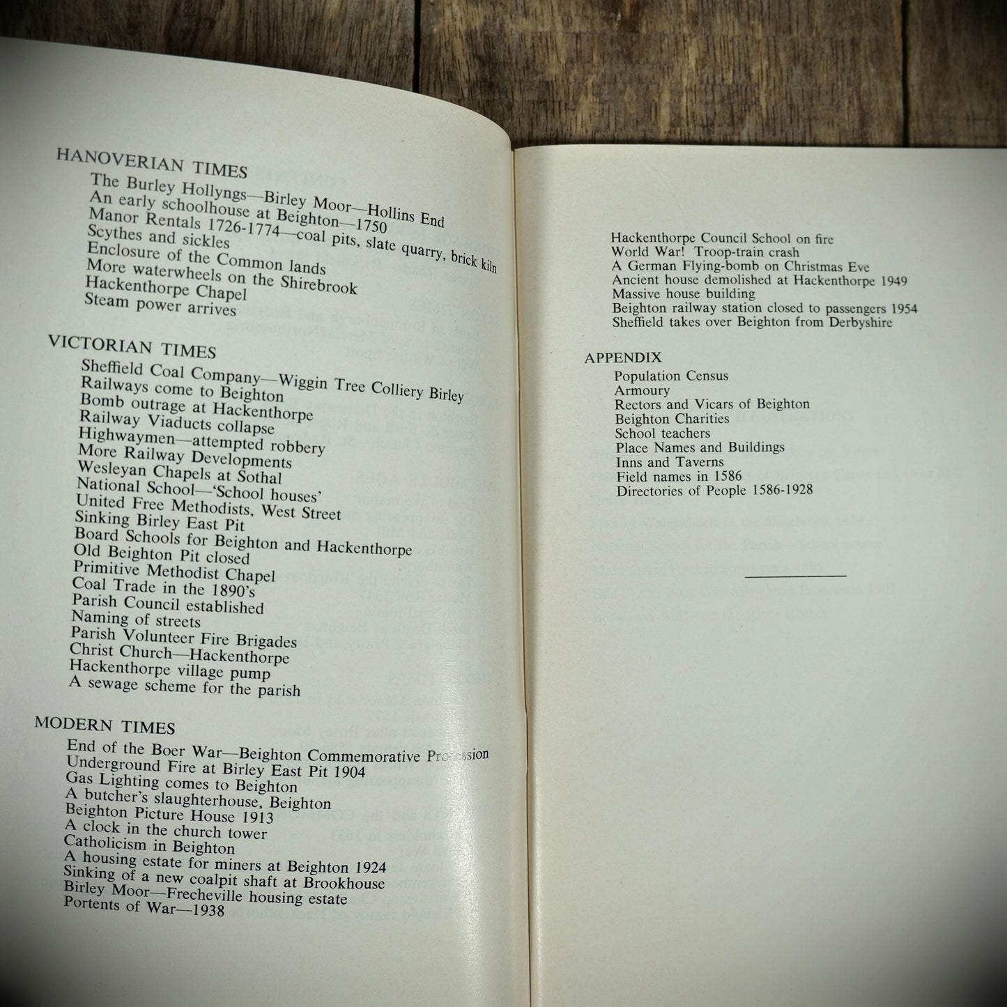 Historical Highlights of Beighton, T L Platts, Hackenthorpe, Birley, Sheffield Booklet