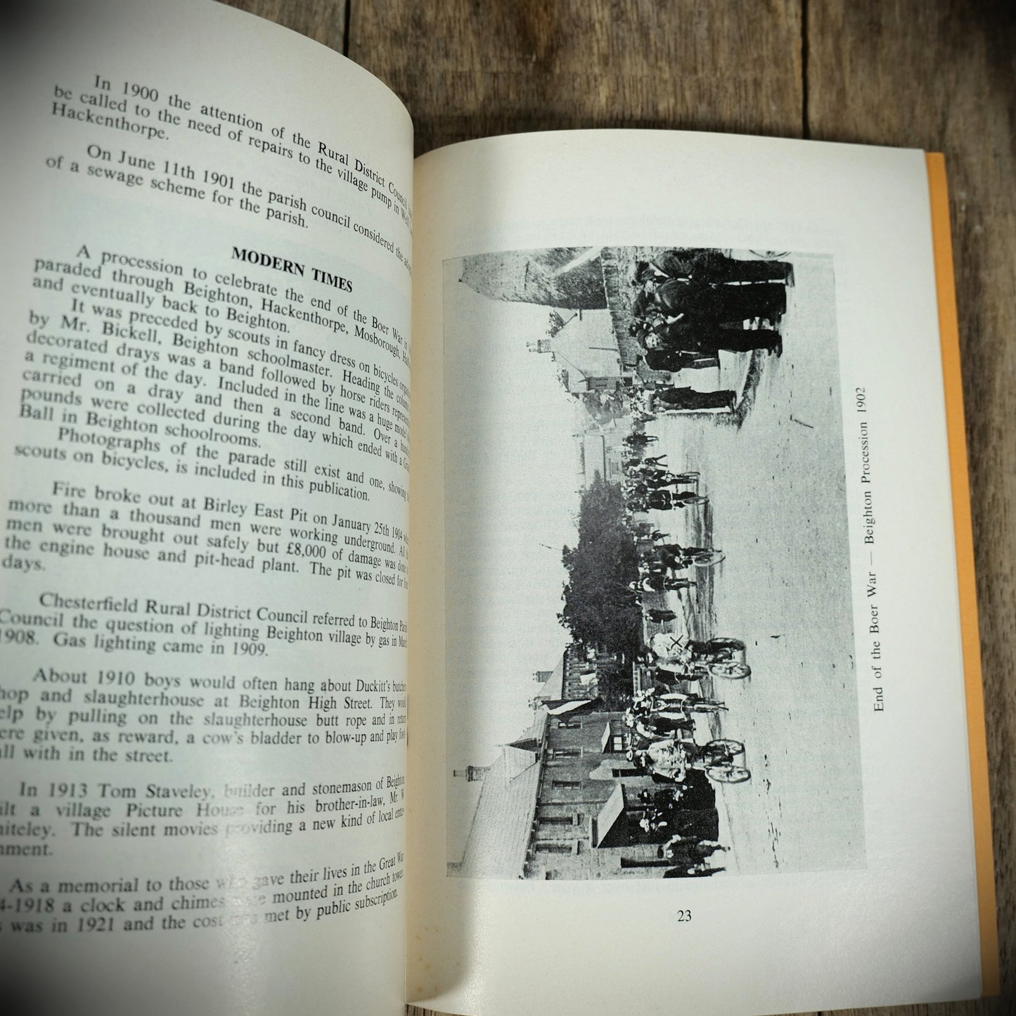 Historical Highlights of Beighton, T L Platts, Hackenthorpe, Birley, Sheffield Booklet