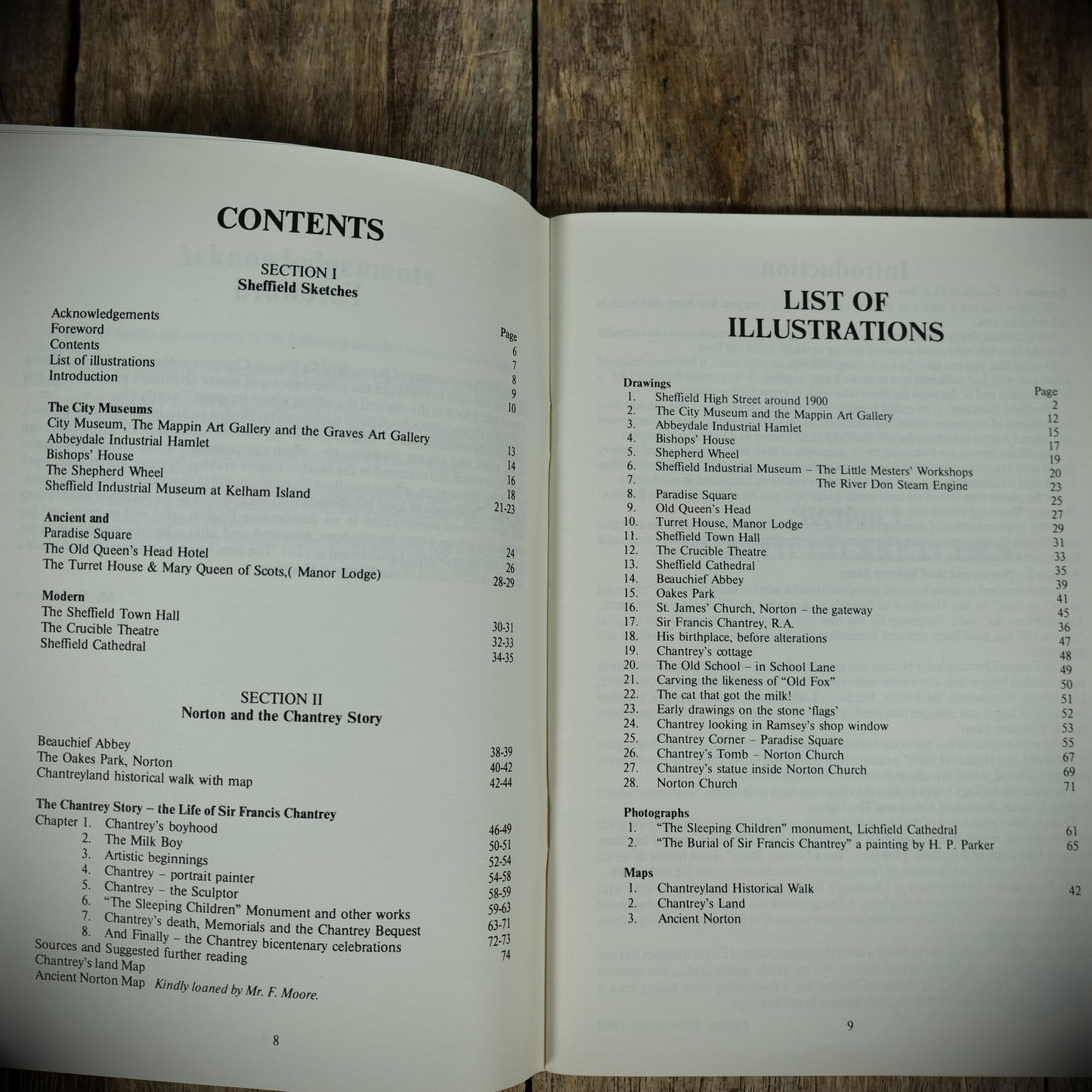 Sheffield Sketches, Norton and Chantrey Story, Pauline Shearstone, 1980, Booklet