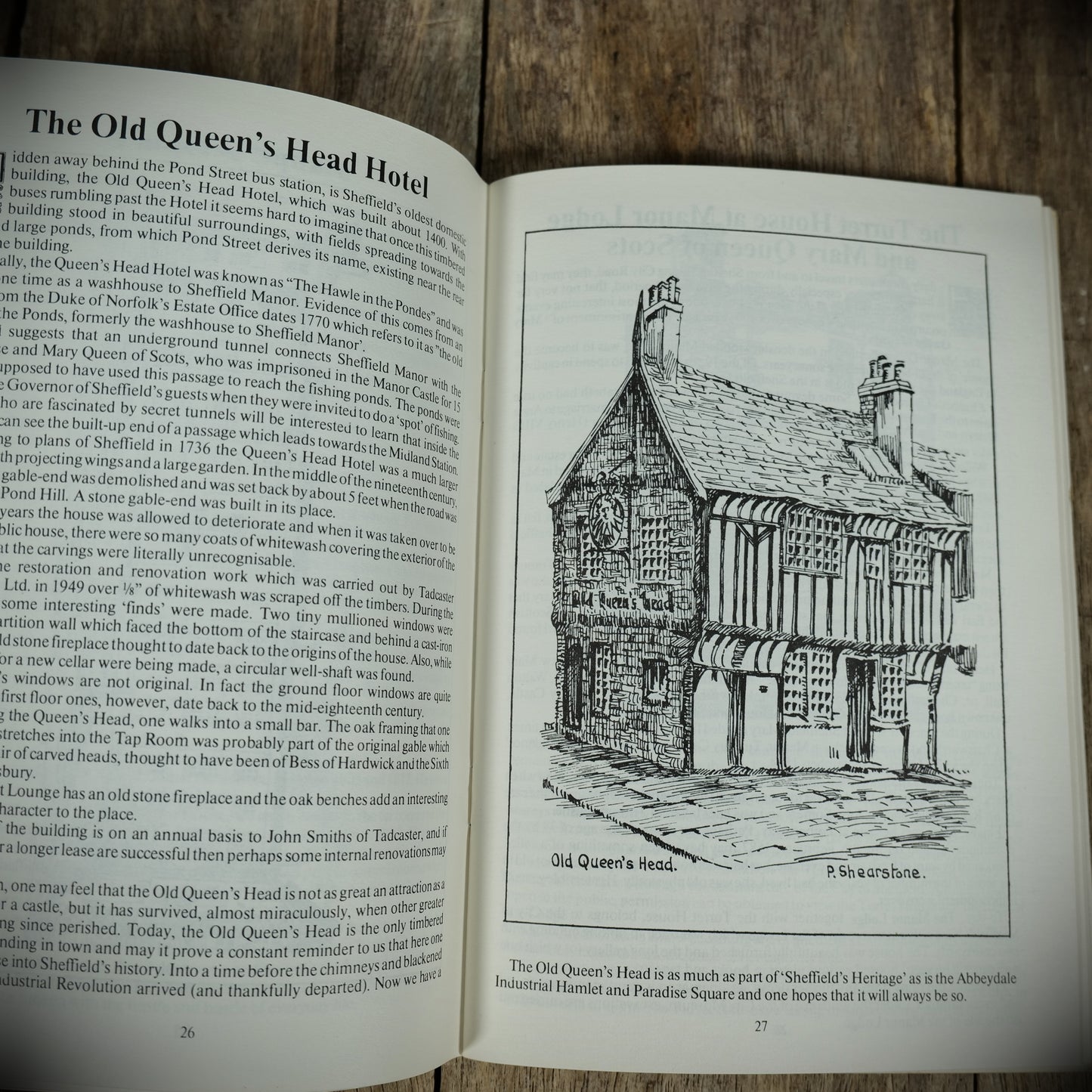 Sheffield Sketches, Norton and Chantrey Story, Pauline Shearstone, 1980, Booklet