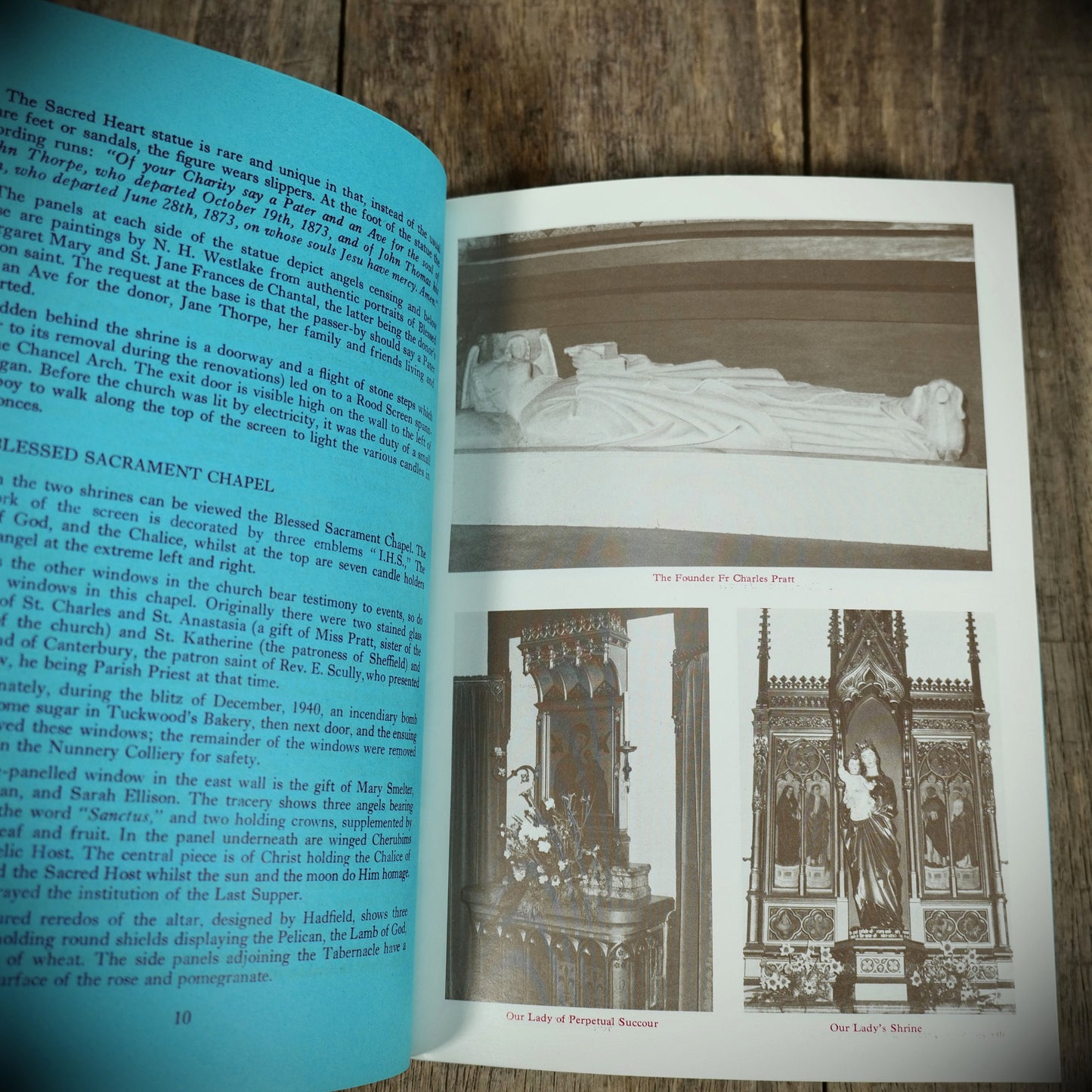 A Guide to St Marie's Hallam Cathedral, Sheffield, A Hempill, Undated Booklet