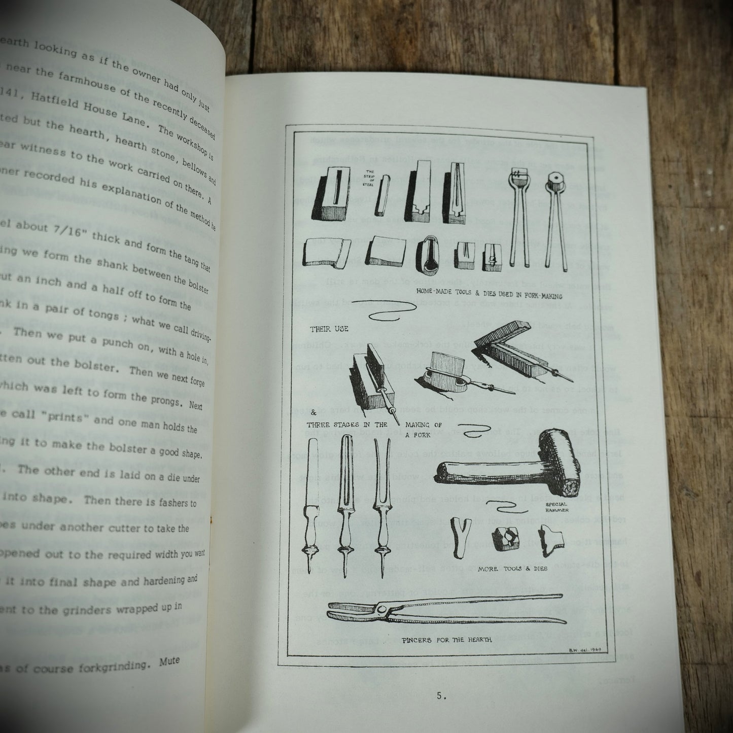 Forkmaking and Farming in Shiregreen, Sheffield, Bryan Woodriff, Booklet