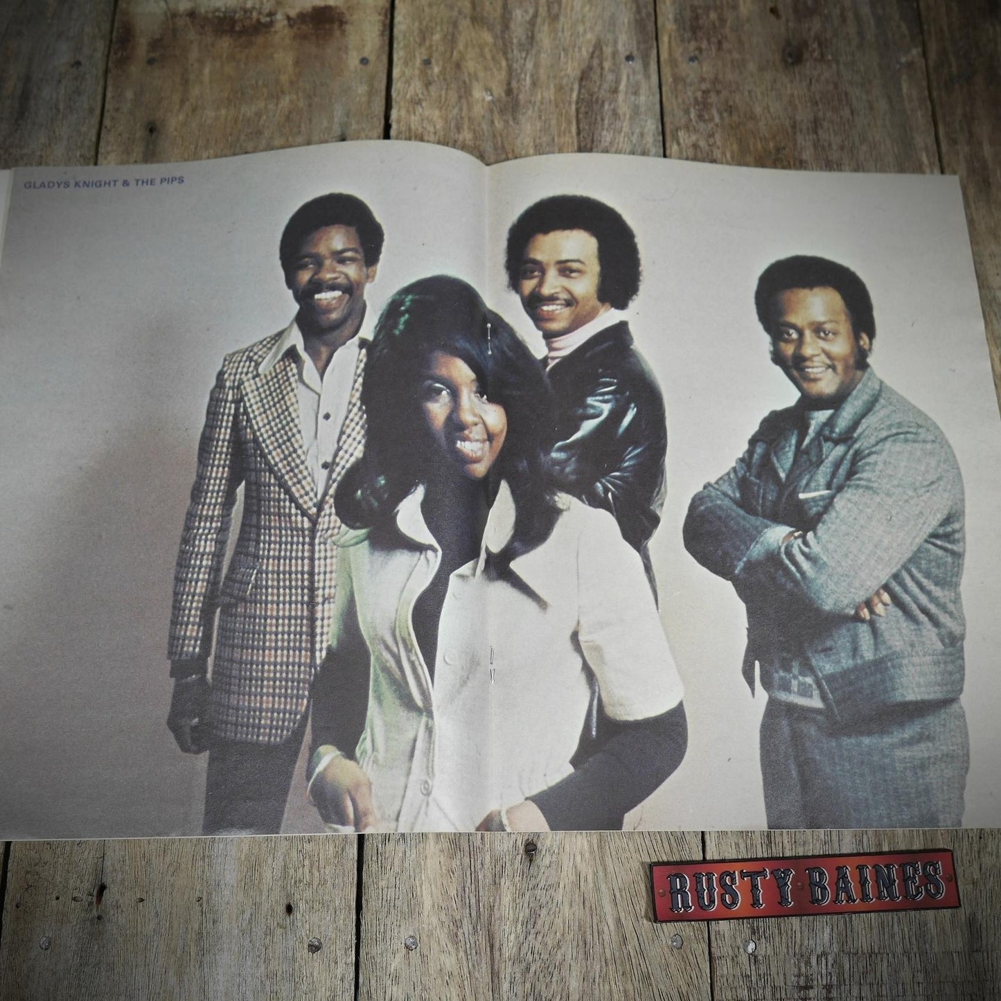 Vintage Magazine Back Issue, Blue & Soul #173 November 1975, Gladys Knight & The Pips, Leon Haywood, Trammps