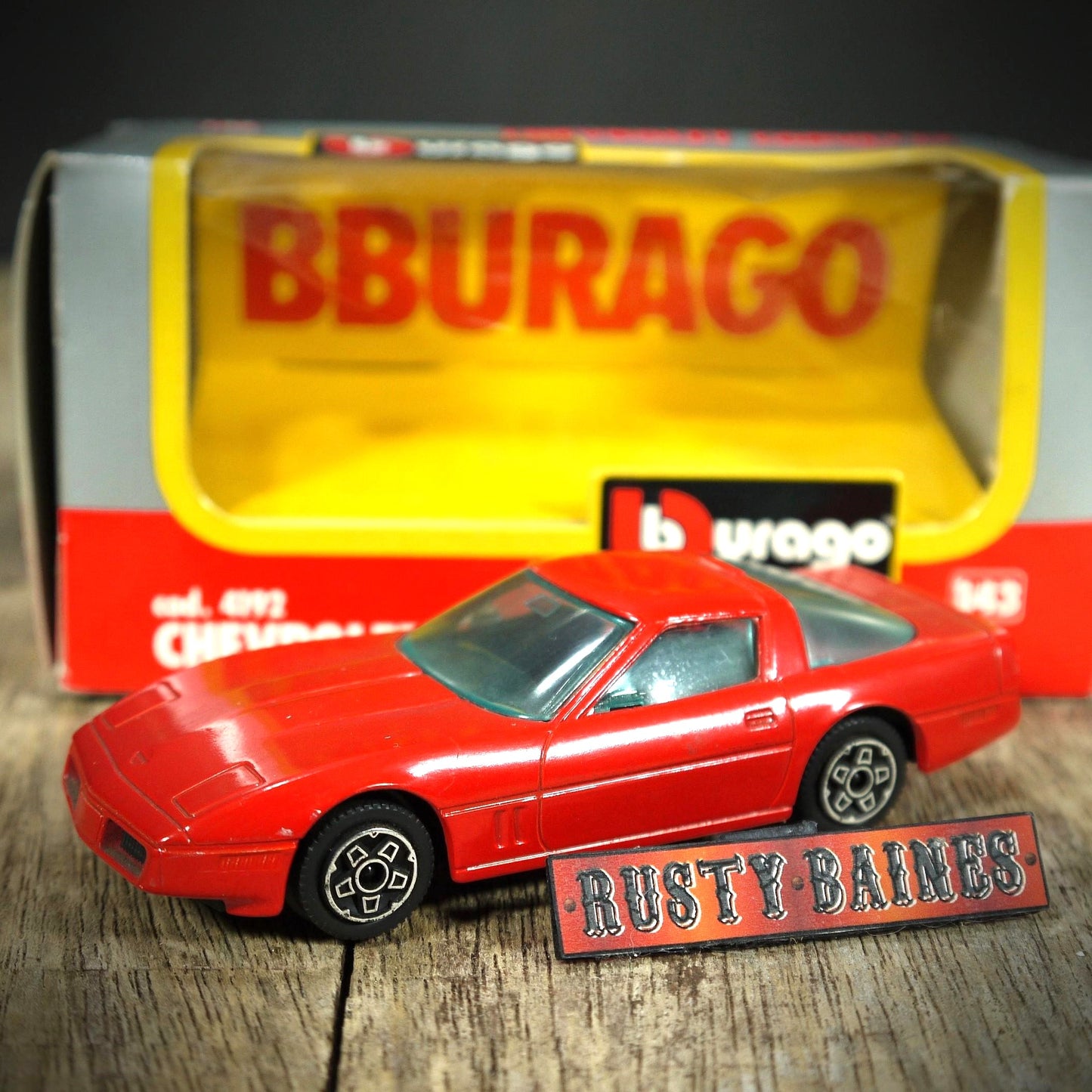 Bburago Chevrolet Corvette, Red