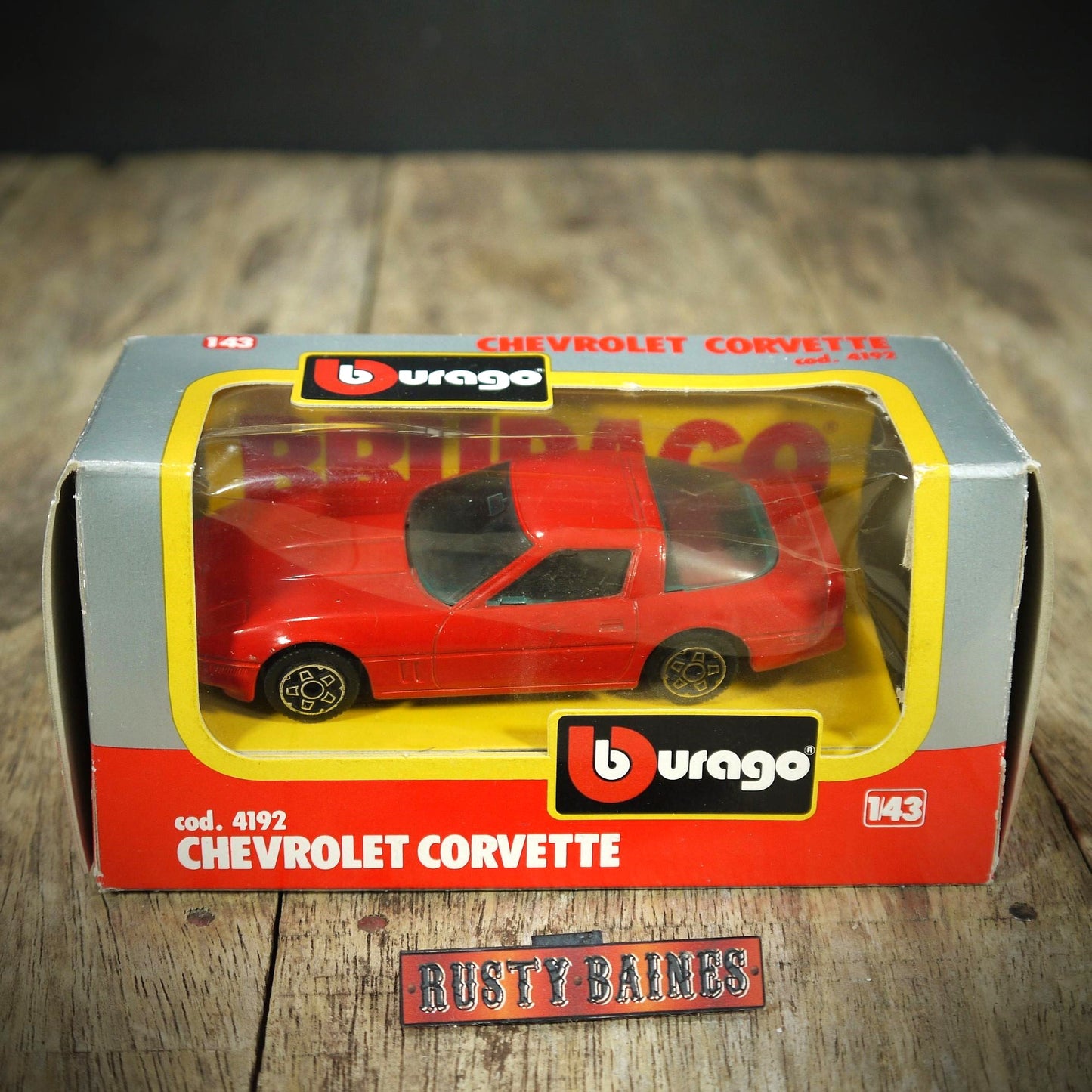 Bburago Chevrolet Corvette, Red