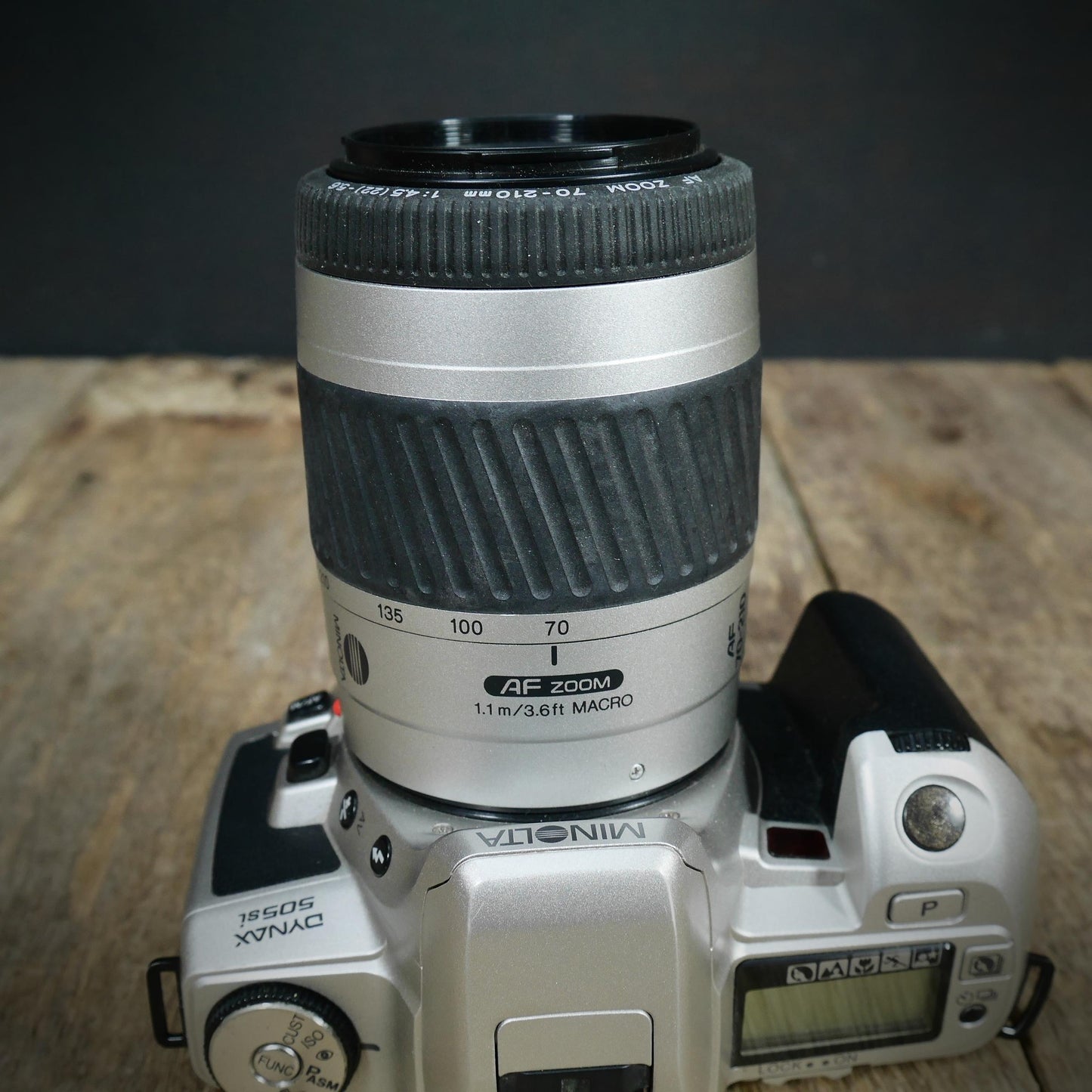 35mm Film Camera, Minolta Dynax 505si & AF 70-210mm Lens, Part Tested