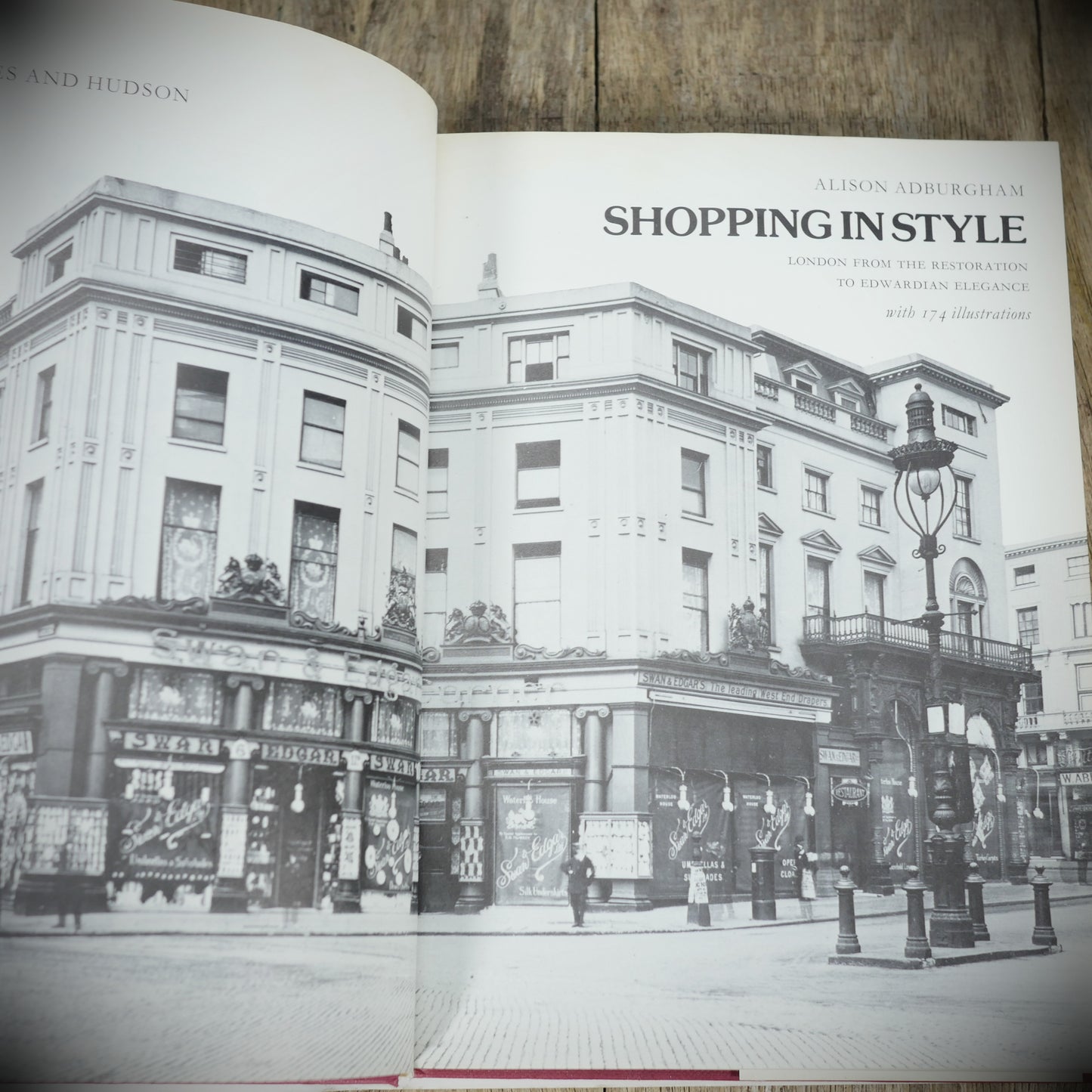 Shopping in Style, Retail-High Street History, Department Stores, Shops, Alison Adburgham, Hardcover