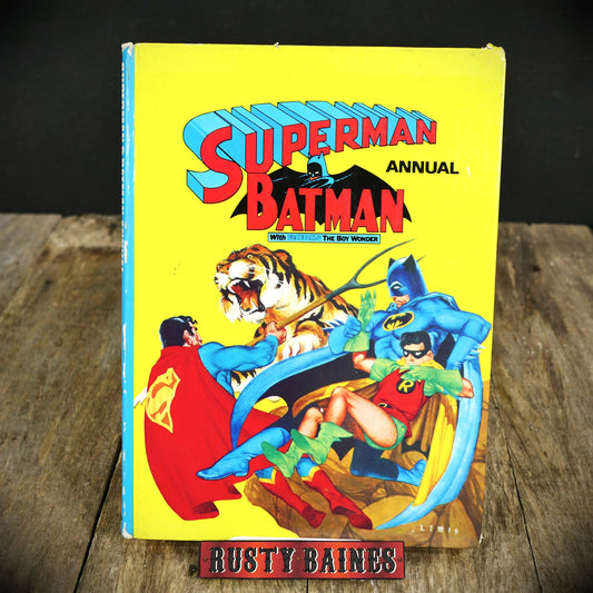 Superman and Batman Annual, UK Hardcover Published 1974