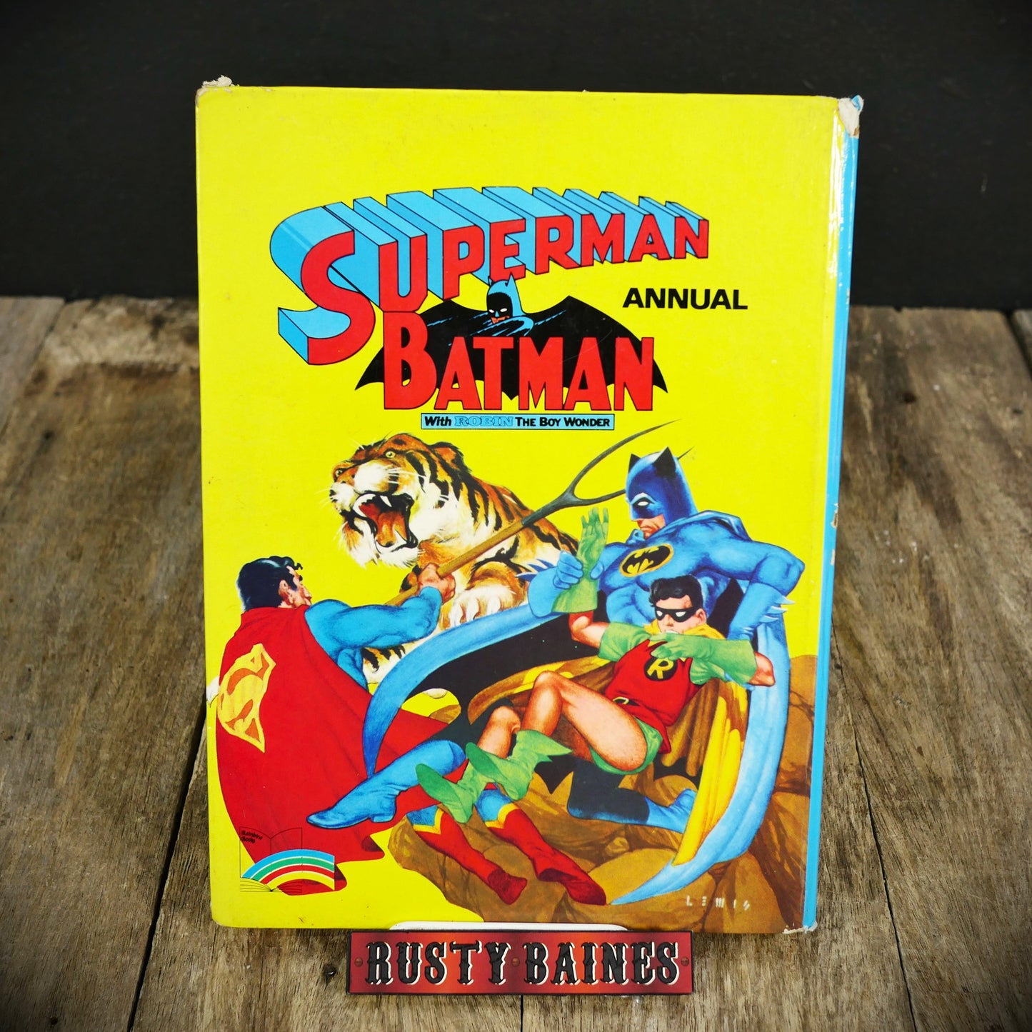 Superman and Batman Annual, UK Hardcover Published 1974