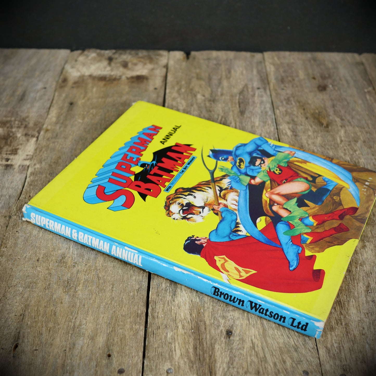 Superman and Batman Annual, UK Hardcover Published 1974