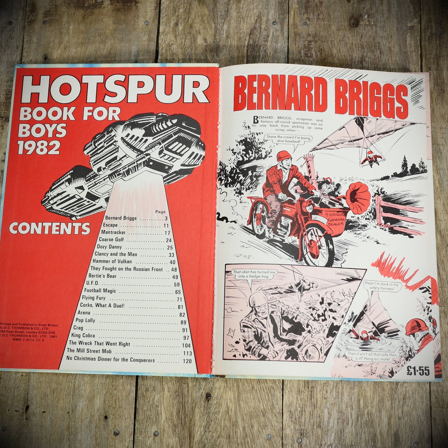 The Hotspur Book for Boys, 1982 Annual, Hardcover
