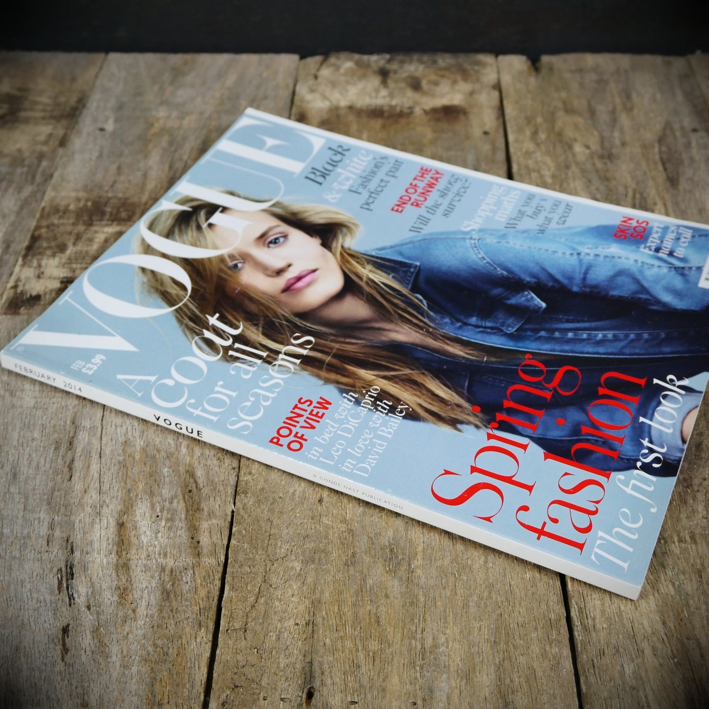Vogue Magazine February 2014 Georgia May Jagger