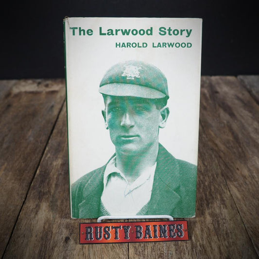 The Larwood Story, Harold Larwood, Cricket, 1967 Sportsmans Book Club Hardcover