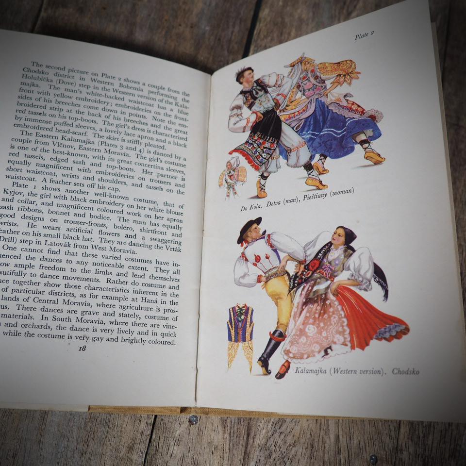 Dances of Czechoslovakia, Handbooks of European Dances, Folk Dancing, 1953 Hardcover