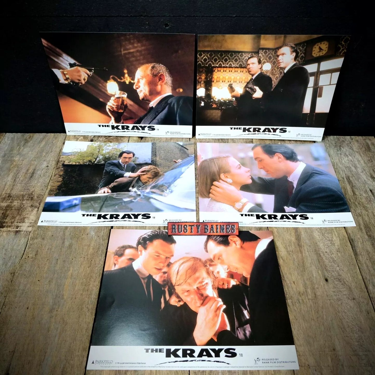 Lobby Card x5 The Krays, Martin & Gary Kemp