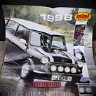 Mini Magazine Calendar Poster, Rover Mini Cooper, Reg -J ICHE