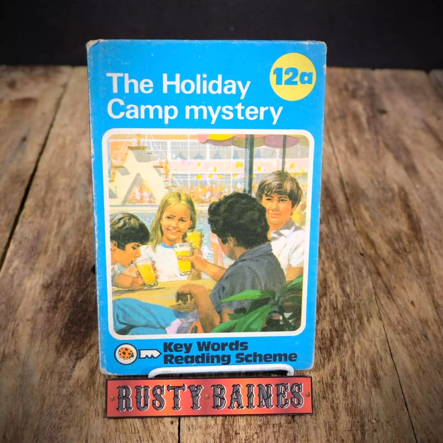 Vintage Ladybird Book, The Holiday Camp Mystery, 40p Issue, Matt