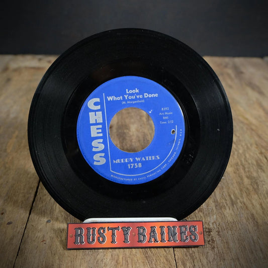 Record 7" Single, Muddy Waters, Love Affair, Drilled Centre