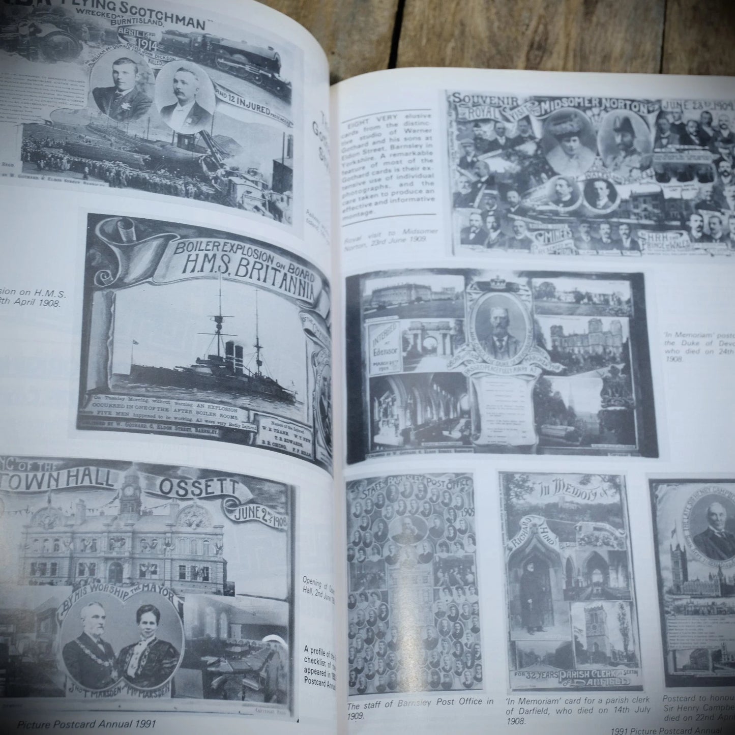 Picture Postcard Annual 1991, FGO Stuart Shipping, Birmingham, Softcover