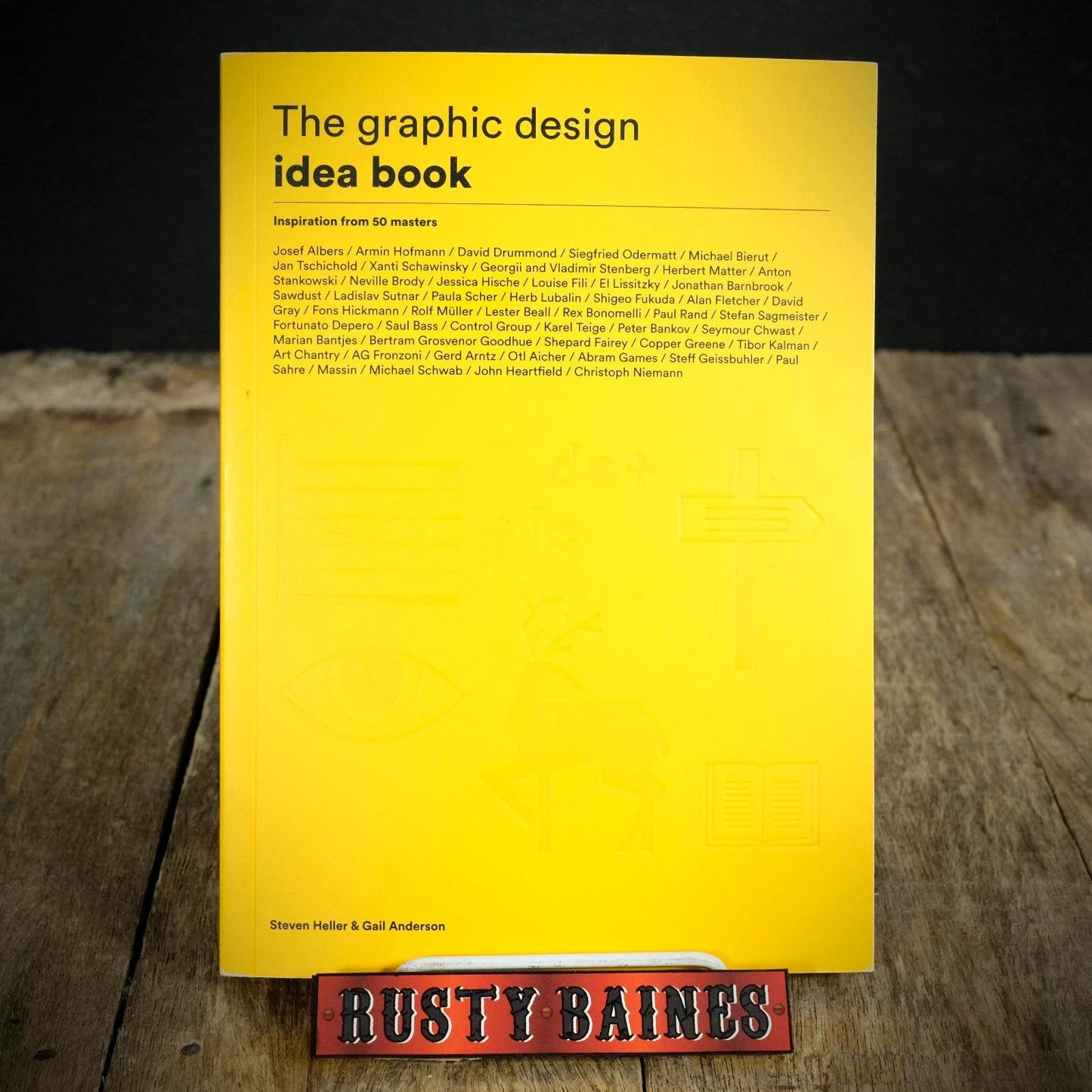 The Graphic Design Idea Book, Softcover, Art, Symbols, Posters, Covers Etc.