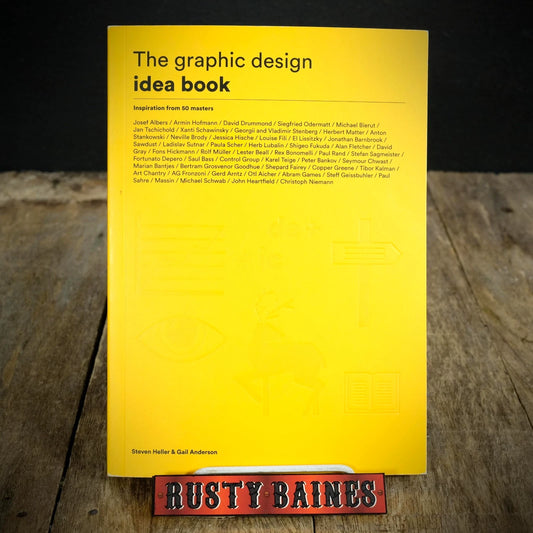 The Graphic Design Idea Book, Softcover, Art, Symbols, Posters, Covers Etc.