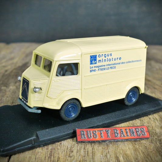 Citroen H Van Diecast, Argus Miniature, French Magazine, Eligor