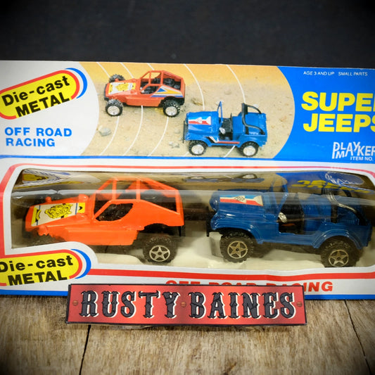 Playmakers Super Jeeps Twin Set, Baja Desert Racers, Hong Kong