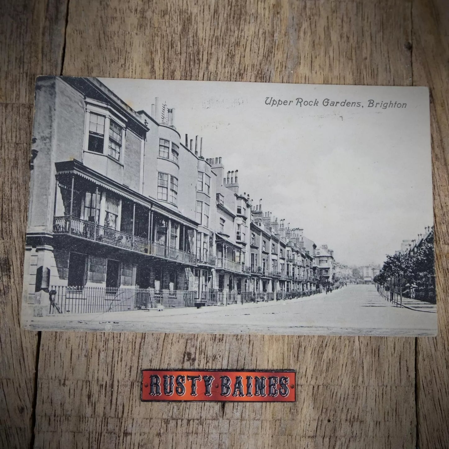 Postcard, Brighton, Upper Rock Gardens, Early 1900s, Printed