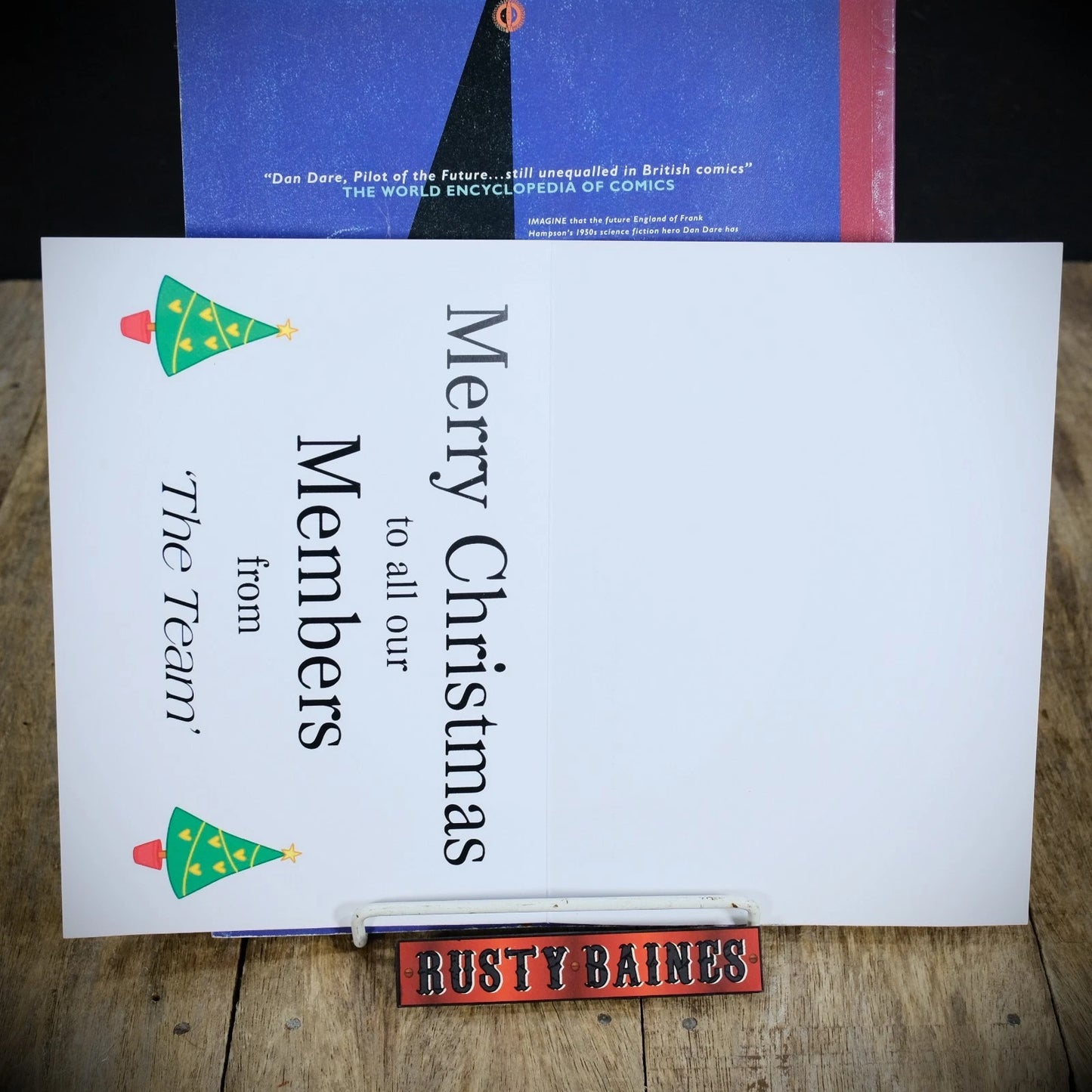 Dan Dare, Comic Graphic Novel & Christmas Card, Grant Morrison, Rian Hughes