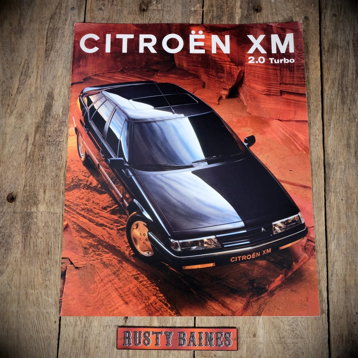 Car Brochure, Citroen XM 2.0 Turbo, Undated